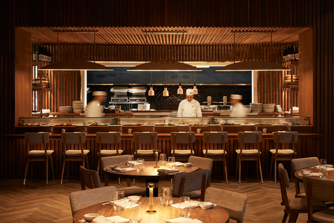 Flagship restaurant serving Nobu’s signature Japanese-Peruvian fusion cuisine
