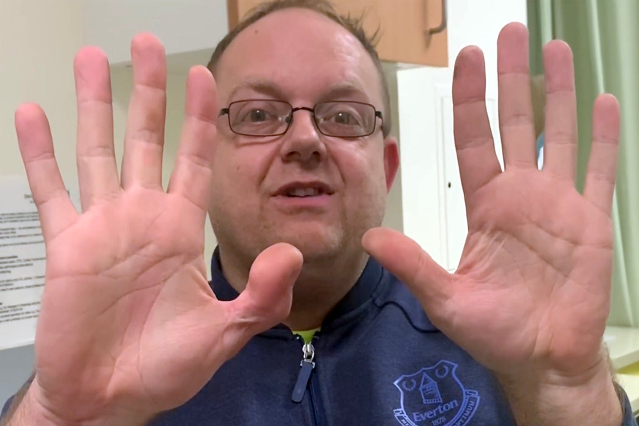 David Lee, a shoemaker from Nottinghamshire, said he felt almost no pain when his thumb was cut off.