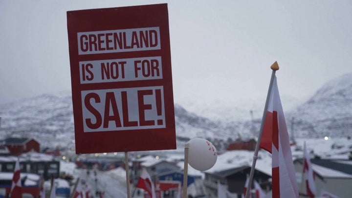 Protesters take to streets since Trump threatens to take control of Greenland